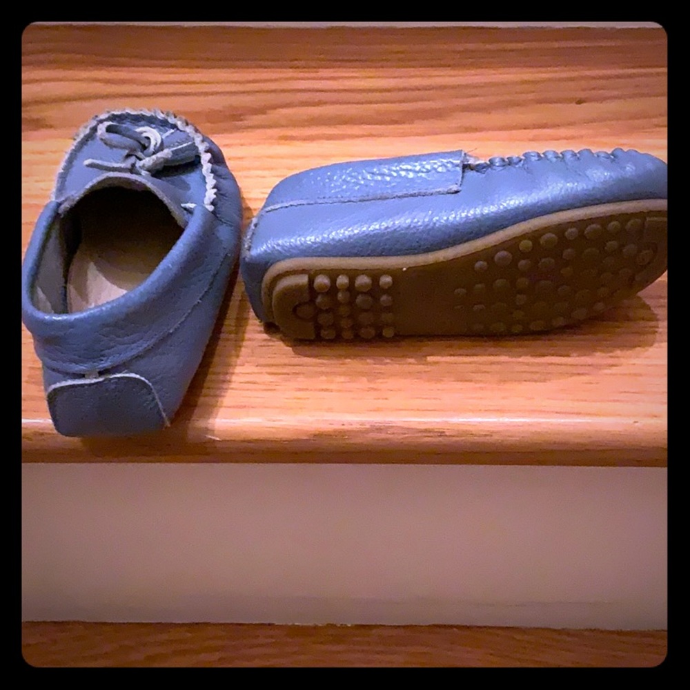 Kids moccasins.